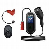 קיט מטען נייד תלת פאזי לרכב חשמלי Braumers Portable EV Charger 11KW קיט מטען נייד תלת פאזי לרכב חשמלי Braumers Portable EV Charger 11KW